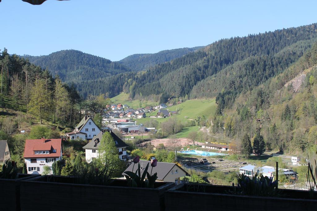 Pension Schwarzwaldblick Hornberg Exterior foto