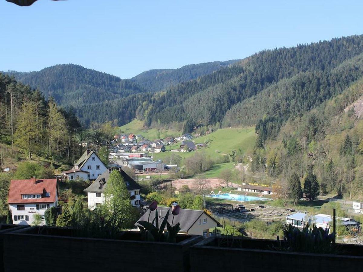 Pension Schwarzwaldblick Hornberg Exterior foto