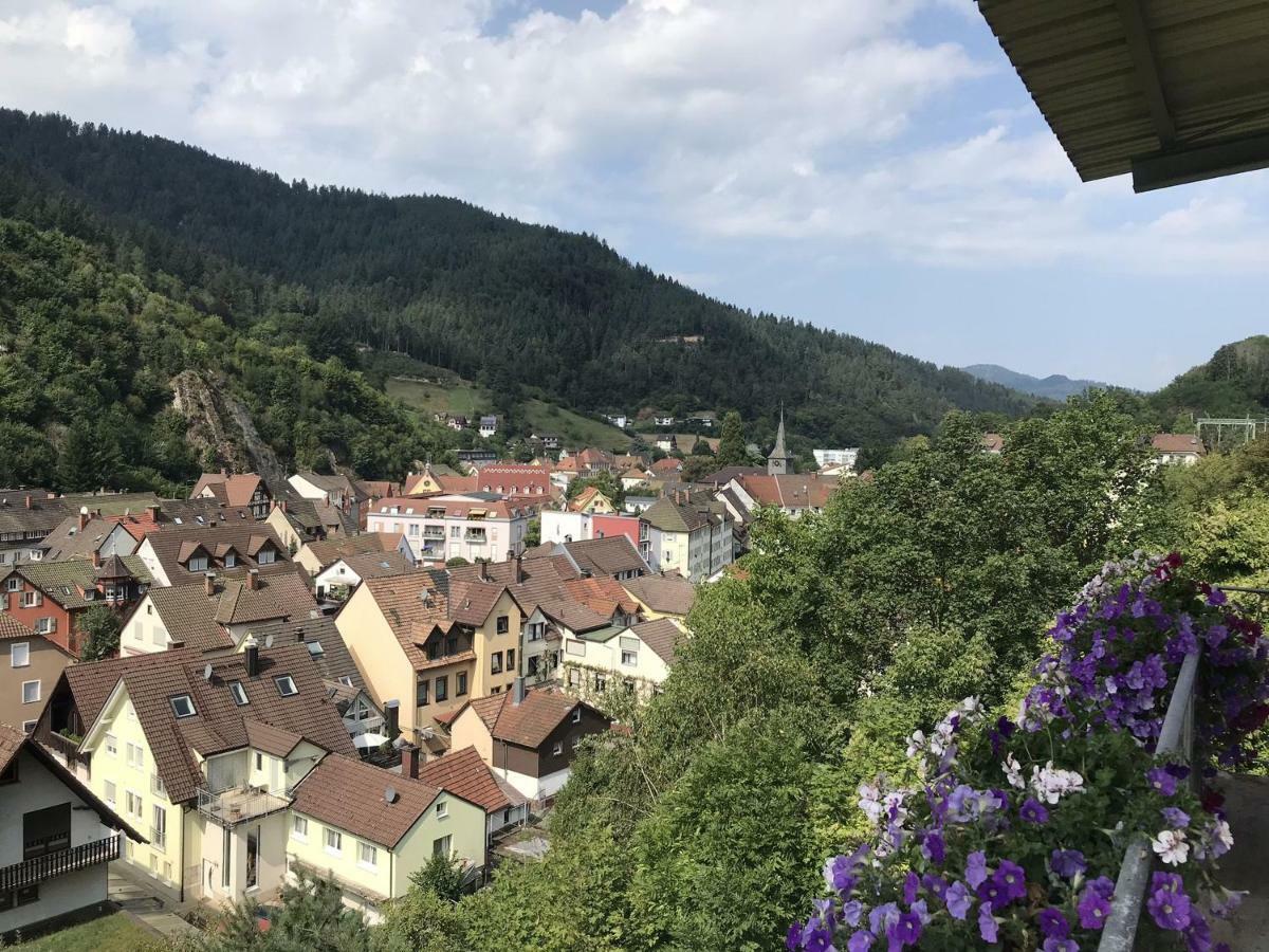 Pension Schwarzwaldblick Hornberg Exterior foto